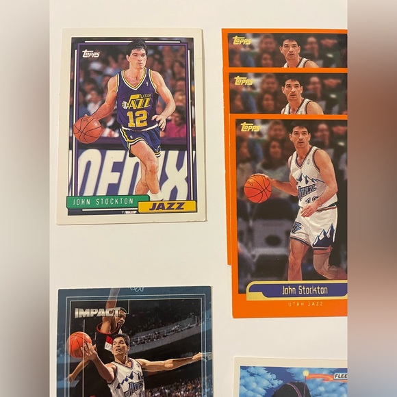 Set of 19 John Stockton Basketball cards Jazz - Picture 4 of 15